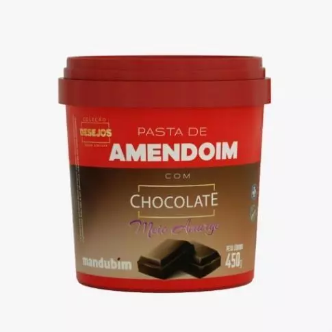 Pasta de Amendoim com Cacau e Coco 450g