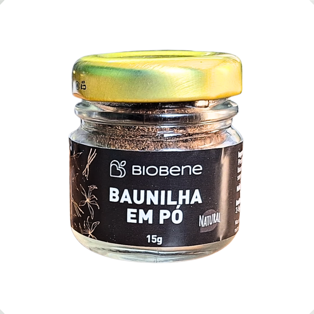 Baunilha em pó Biobene 15g