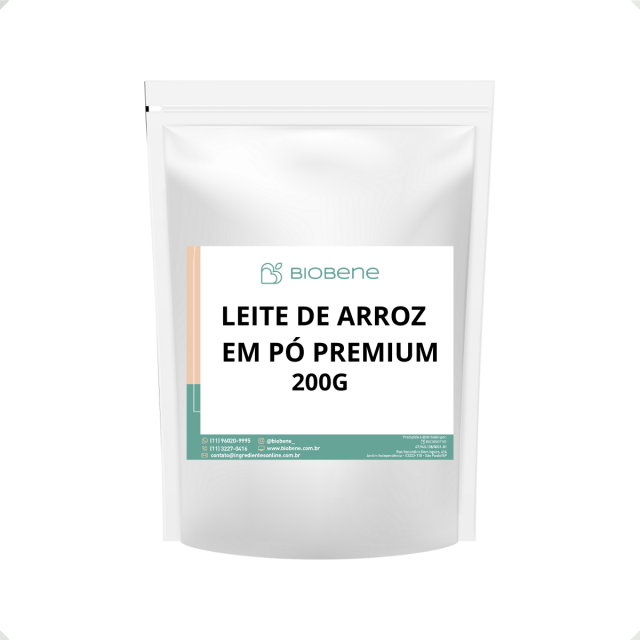 Leite de Arroz em Pó Premium Biobene 200g