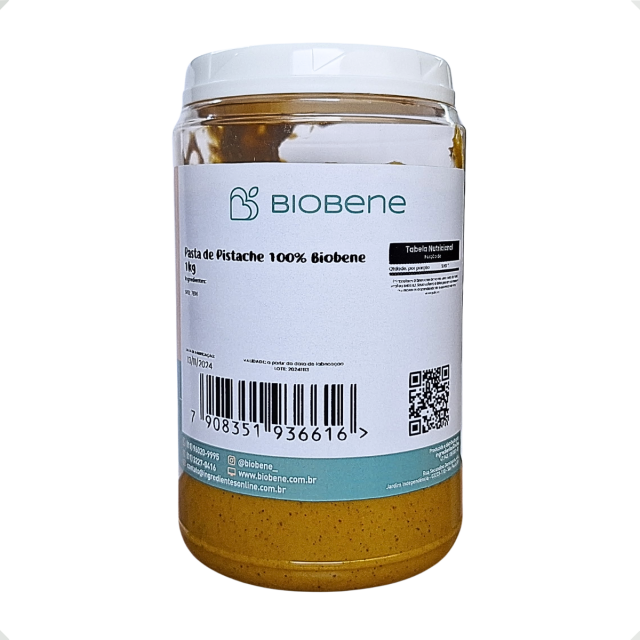 Pasta de Pistache 100% Biobene 1kg